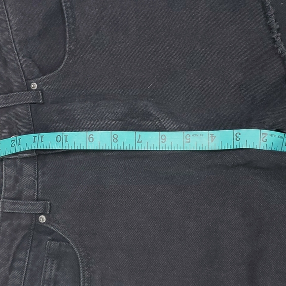 Forever 21 Distressed Pearl Detail Black Jeans - Picture 9 of 16